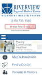 Mobile Screenshot of myriverviewmedical.com